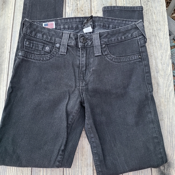 True Religion Denim - True Religion Black Skinny Jeans